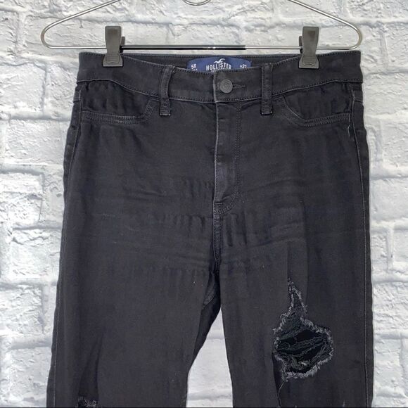 Hollister hi rise jean legging crop sz 5R W27 L25 - Picture 4 of 9